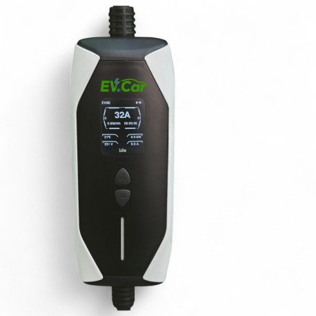 Зарядное EVCar Type2 6-32A B3 WiFi  (7кВт, 1 фаза, сменные вилки)-4