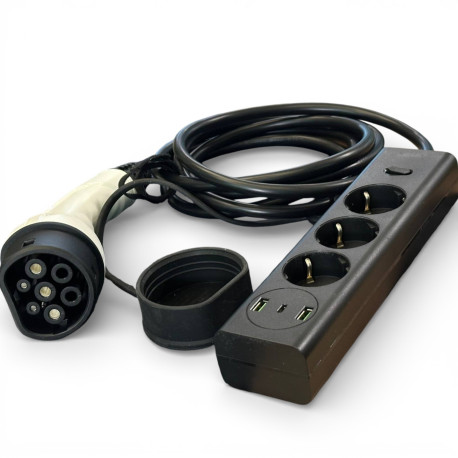 Разрядный кабель EVCar V2L TYPE2 16А, 3.5кВт-3